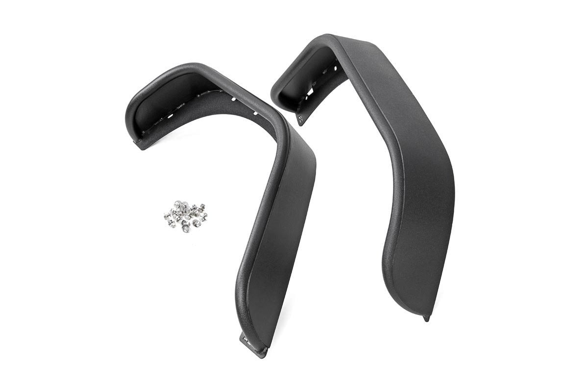 Rough Country | Fender Flares | Jeep Tubular Rear Fender Flares 07-18 Wrangler JK Rough Country | 10532