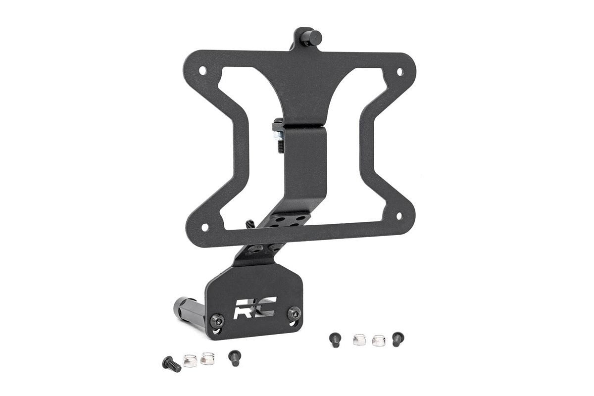 Rough Country | License Plate Bracket | Jeep License Plate Adapter 18-20 Wrangler JL Rough Country | 10534
