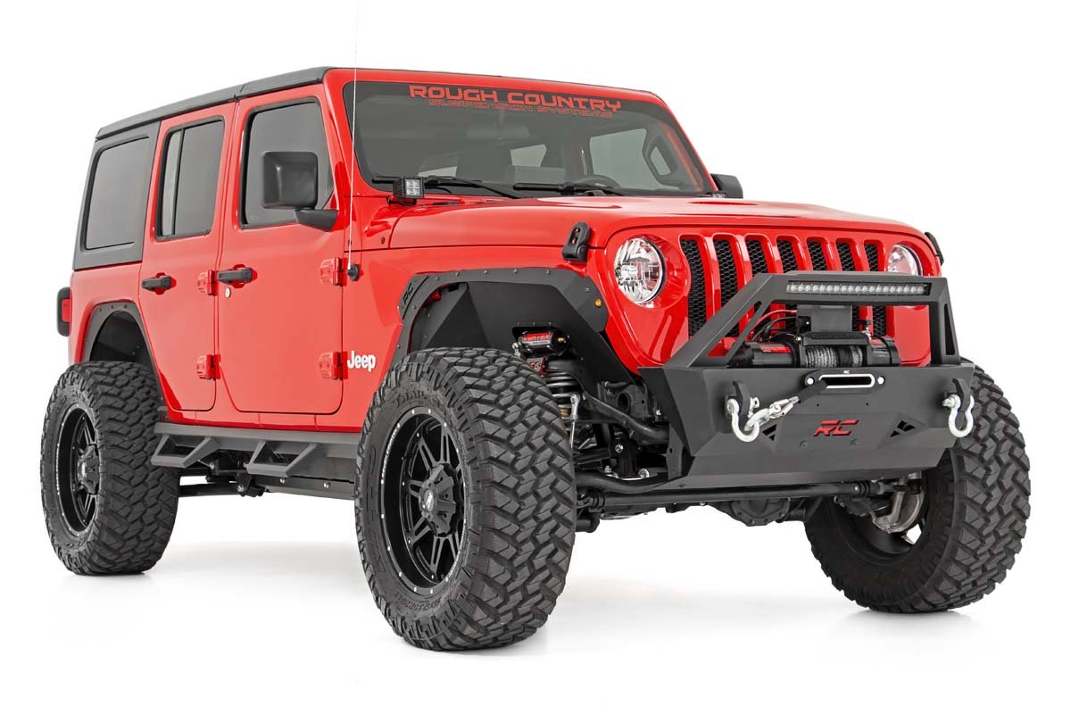 Rough Country | Fenders | Jeep Front & Rear Fender Delete Kit 18-20 Wrangler JL Rough Country | 10539