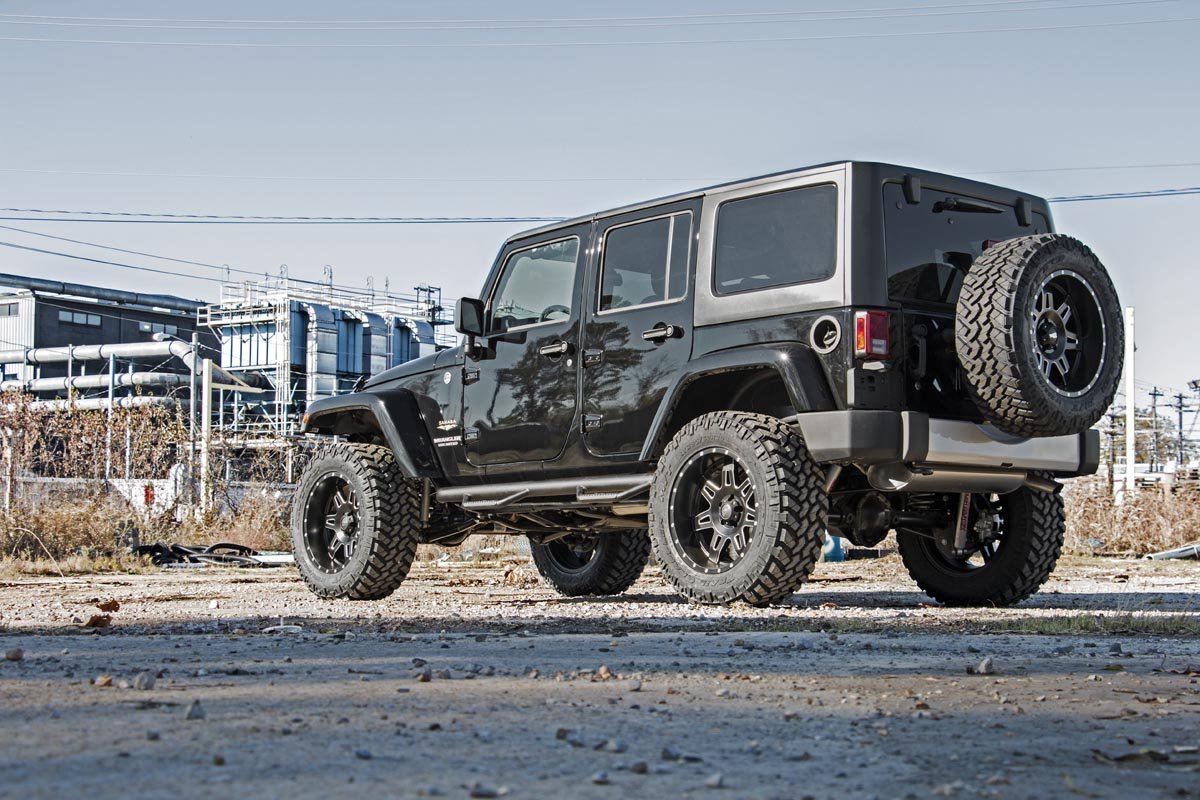 Rough Country | Spare Tire Spacer | Jeep Spare Tire Spacer Up to a 33 Inch Spare Tire Wrangler TJ/YJ/JK Rough Country | 1053