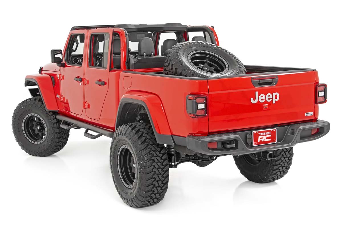 Rough Country | Spare Tire Carrier | Bed Mounted Tire Carrier 20-Up Jeep Gladiator Rough Country | 10544
