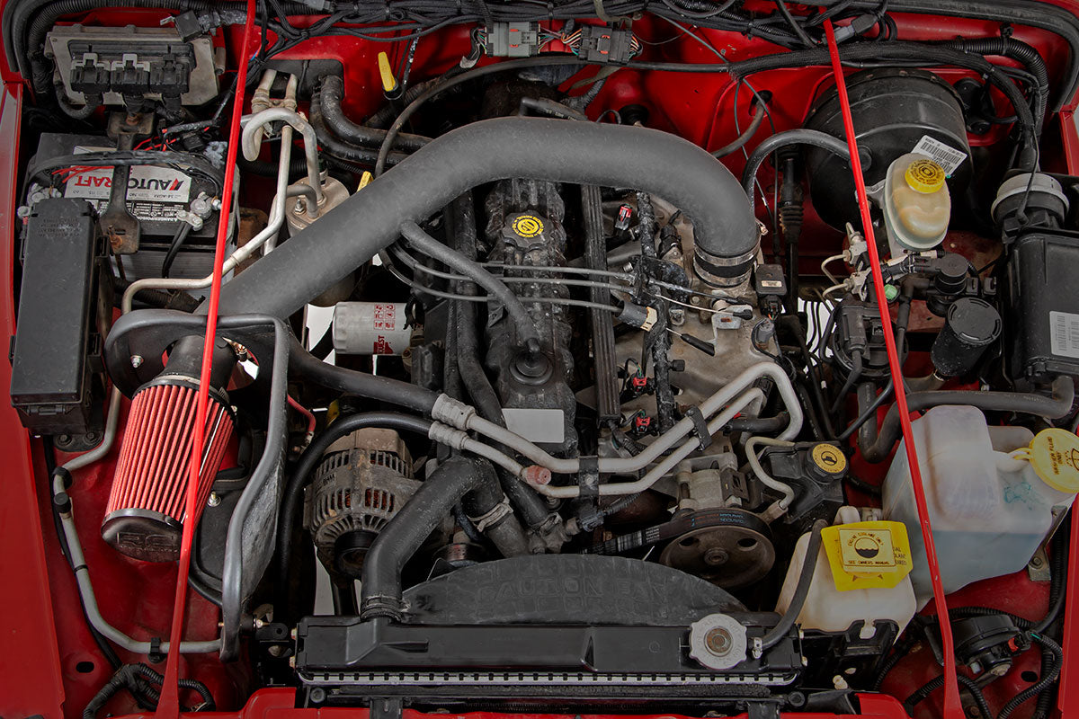 Rough Country | Cold Air Intake | Cold Air Intake 97-06 Jeep TJ 4.0L/6 Cyl Rough Country | 10553