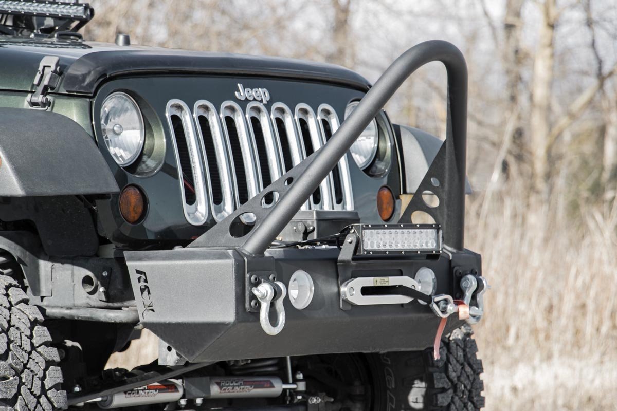 Rough Country | Front Bumpers | Jeep Stinger Bar RC Bumpers 84-01 Cherokee XJ Rough Country | 1055