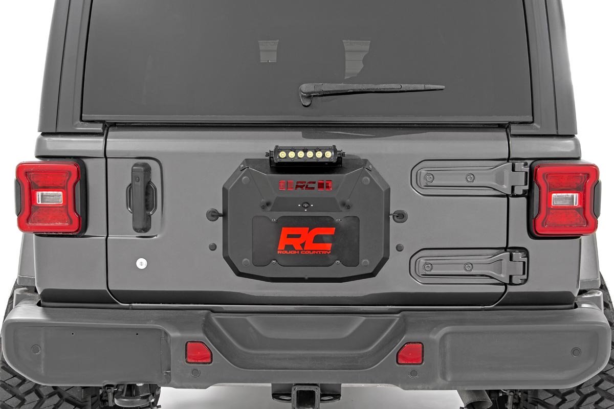 Rough Country | Spare Tire Delete | Jeep Spare Tire Delete Kit 18-20 Wrangler JL Rough Country | 10560