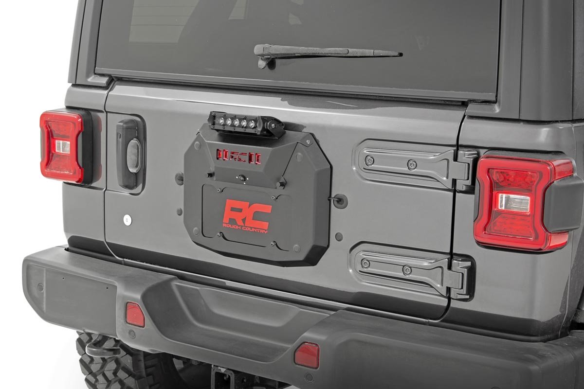 Rough Country | Spare Tire Delete | Jeep Spare Tire Delete Kit 18-20 Wrangler JL Rough Country | 10560