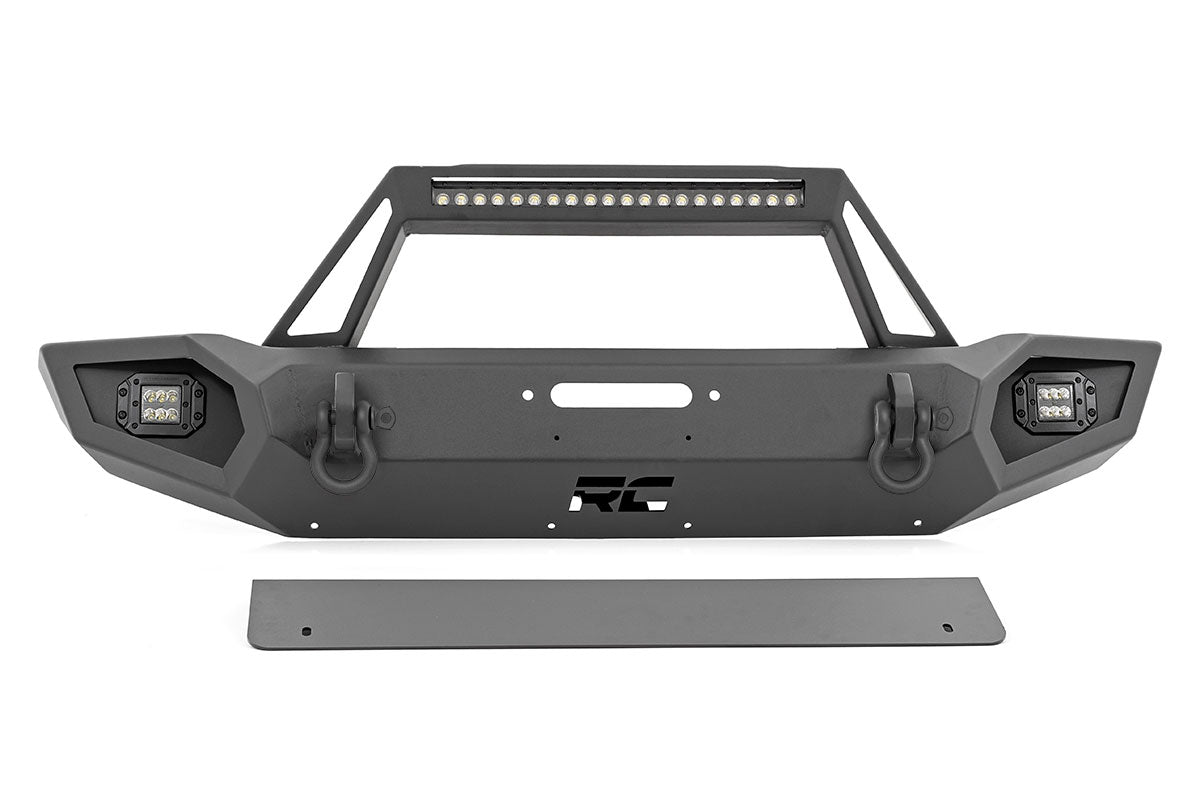 Rough Country | Front Bumpers | Jeep Full Width Front Trail Bumper JK/JL/JT Gladiator Rough Country | 10585