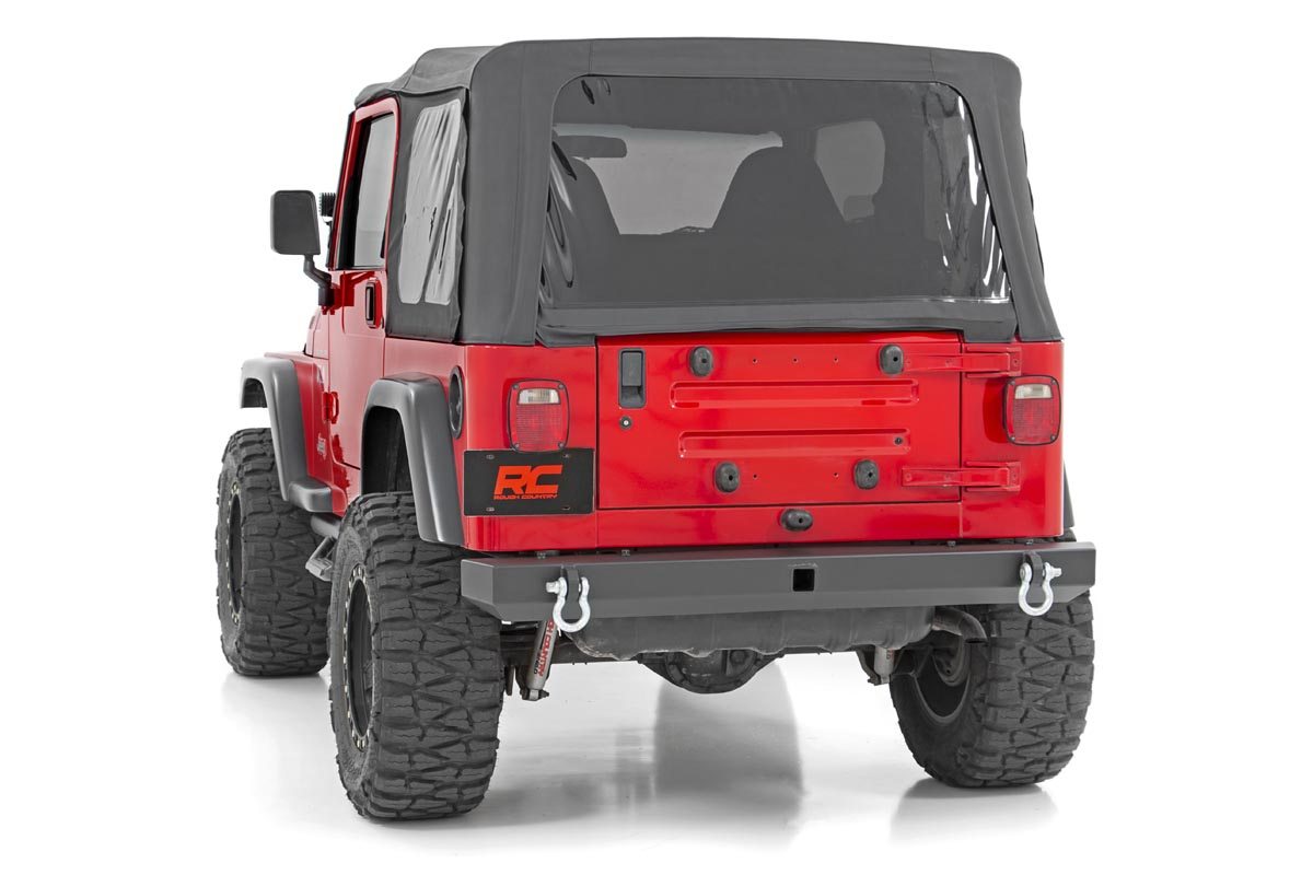 Rough Country | Rear Bumpers | Jeep Classic Full Width Rear Bumper 87-06 Wrangler YJ/TJ Rough Country | 10591