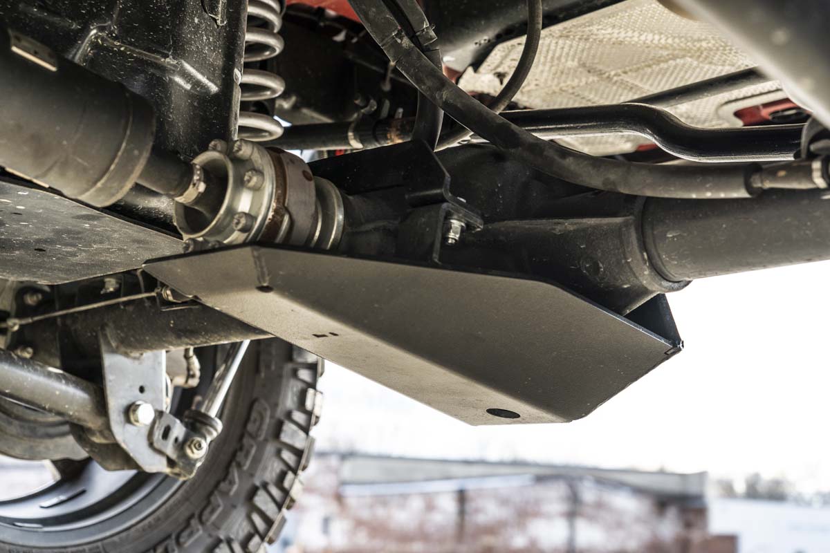 Rough Country | Differential Cover Skid Plates | Jeep M200 Rear Diff Skid Plate 18-20 Wrangler JL Rough Country | 10624