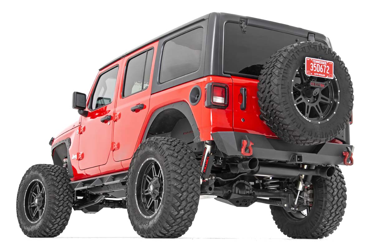Rough Country | Differential Cover Skid Plates | Jeep M200 Rear Diff Skid Plate 18-20 Wrangler JL Rough Country | 10624