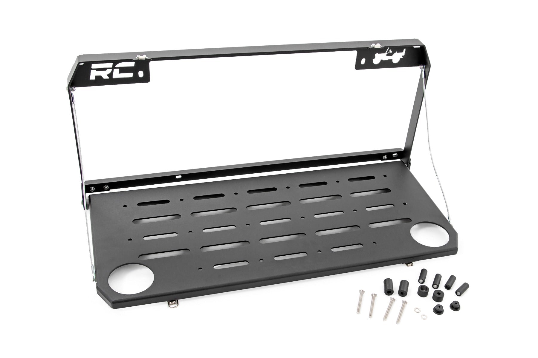 Rough Country | Tailgate Table | Jeep Folding Tailgate Table 18-20 Wrangler JL / JLU Rough Country | 10625