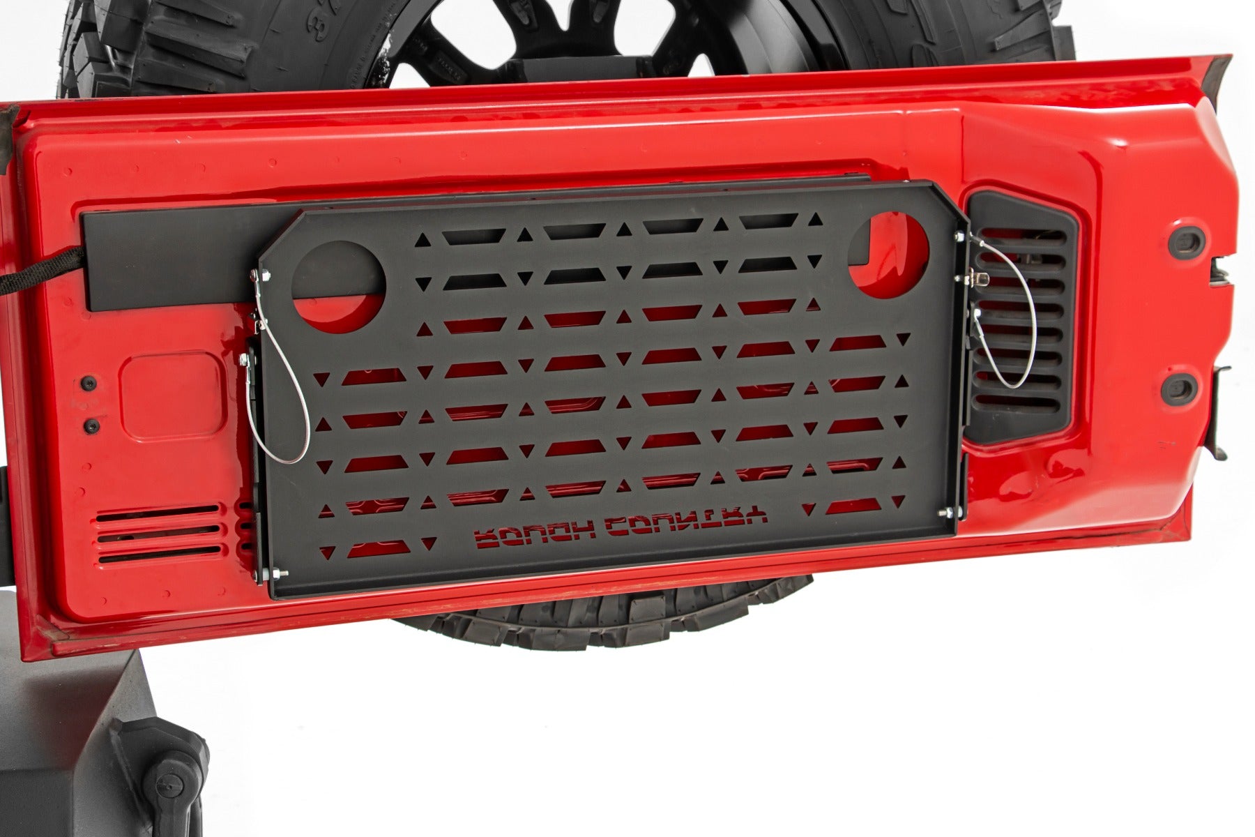 Rough Country | Tailgate Table | Jeep Tailgate Table Folding For 07-18 Wrangler JK Rough Country | 10630