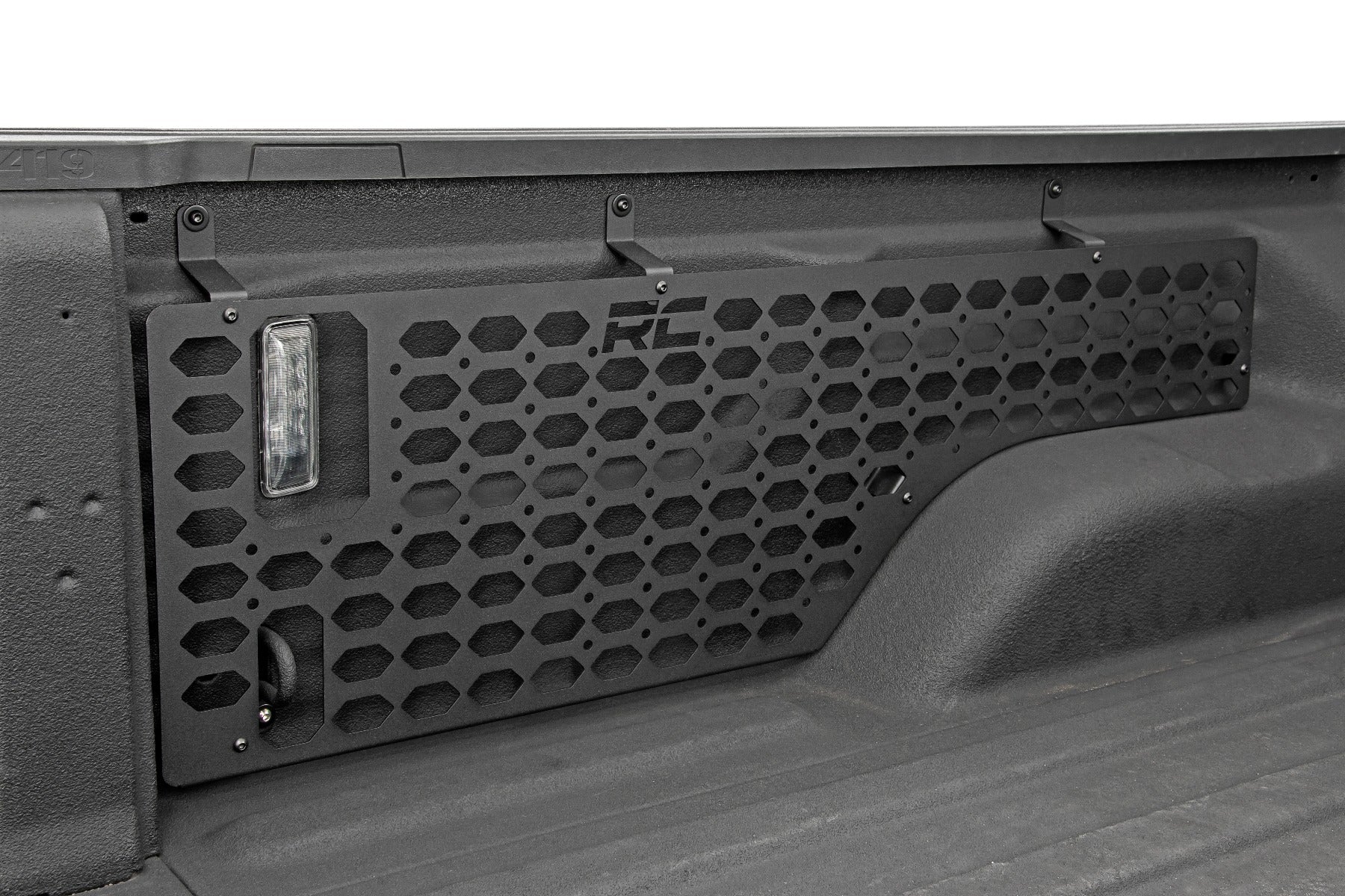 Rough Country | Molle Panel | Jeep Molle Panel Bed Mounting System 20-Up Gladiator Driver Side Rough Country | 10632