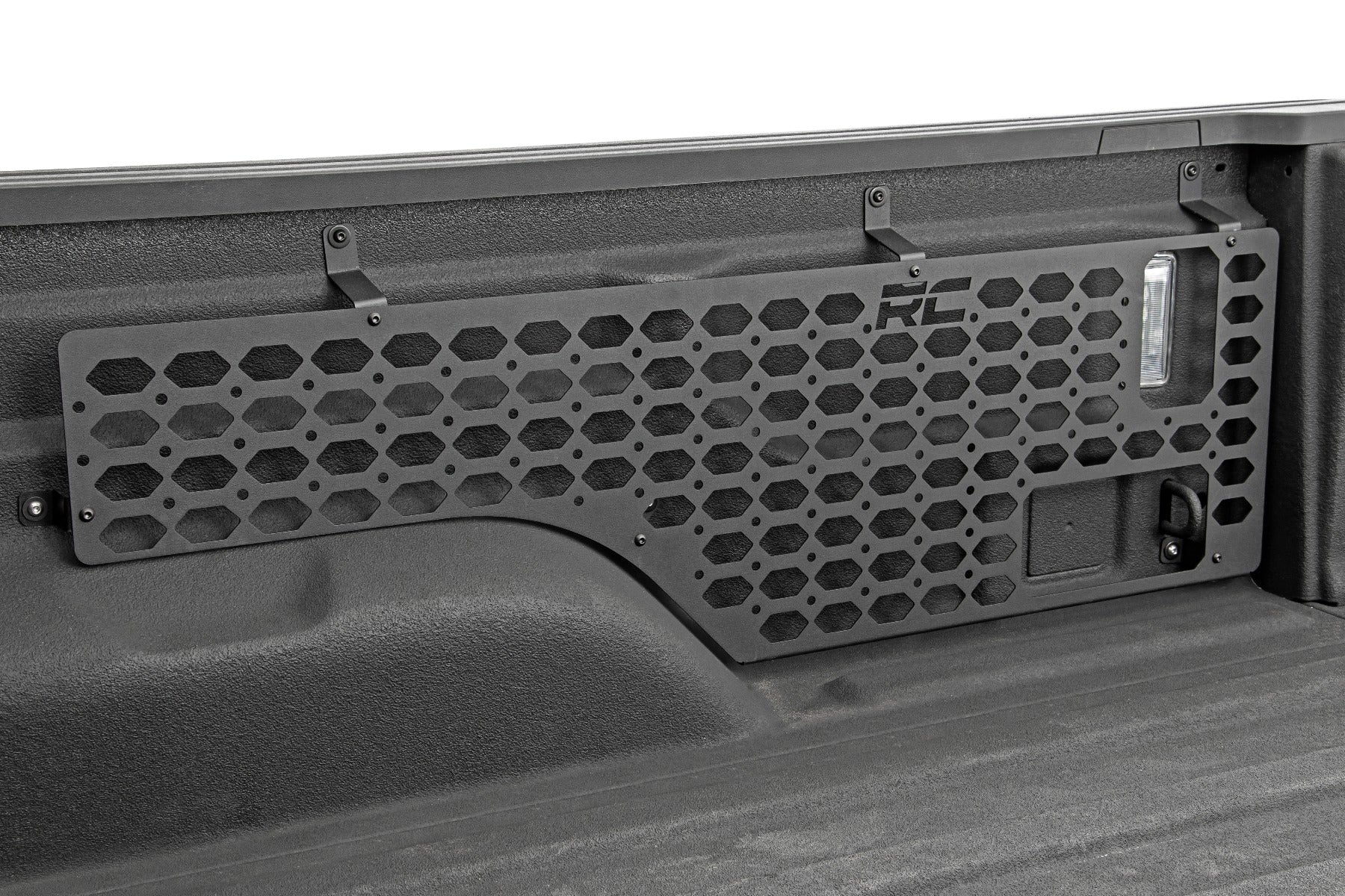 Rough Country | Molle Panel | Jeep Molle Panel Bed Mounting System 20-Up Gladiator Driver Side Rough Country | 10632