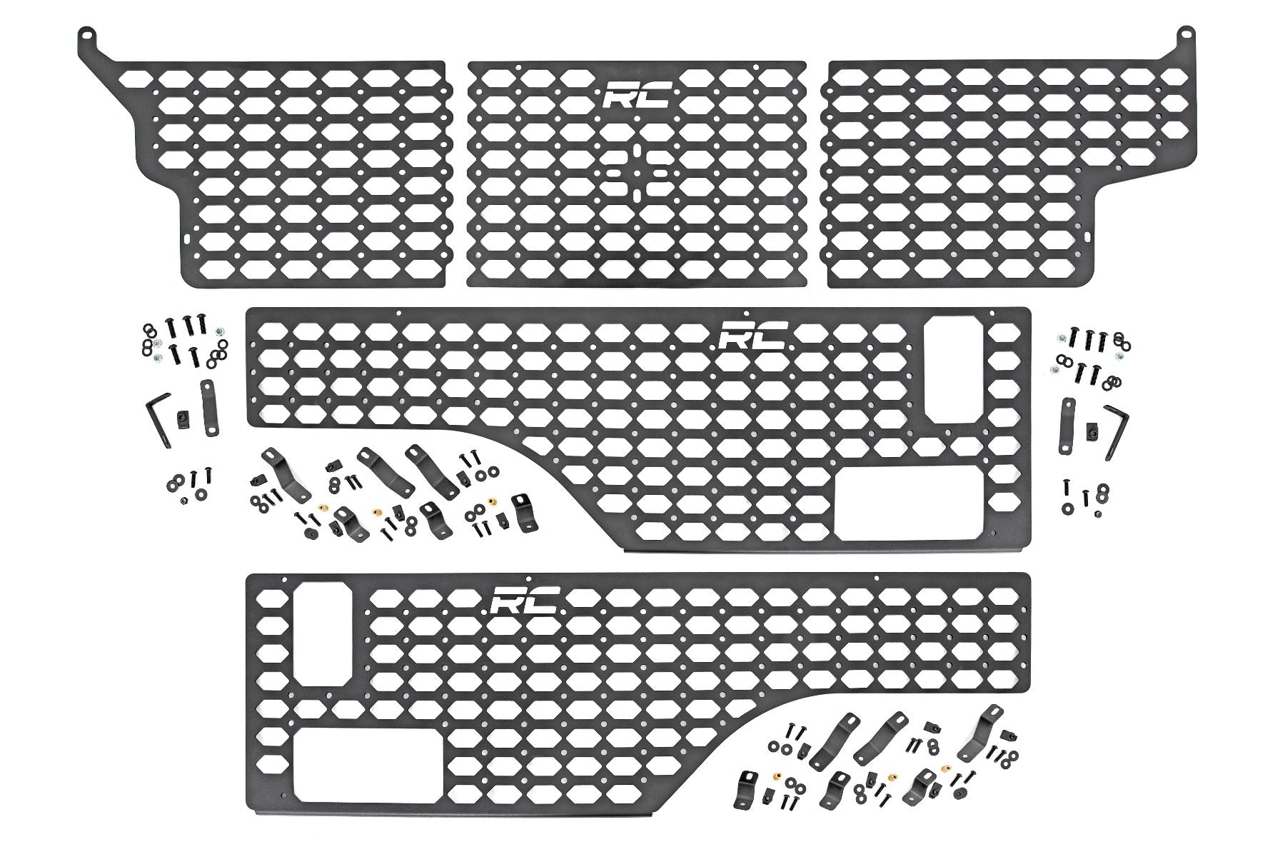 Jeep Molle Panel Bed Mounting System 20-21 Gladiator Combo-All Sides Rough Country