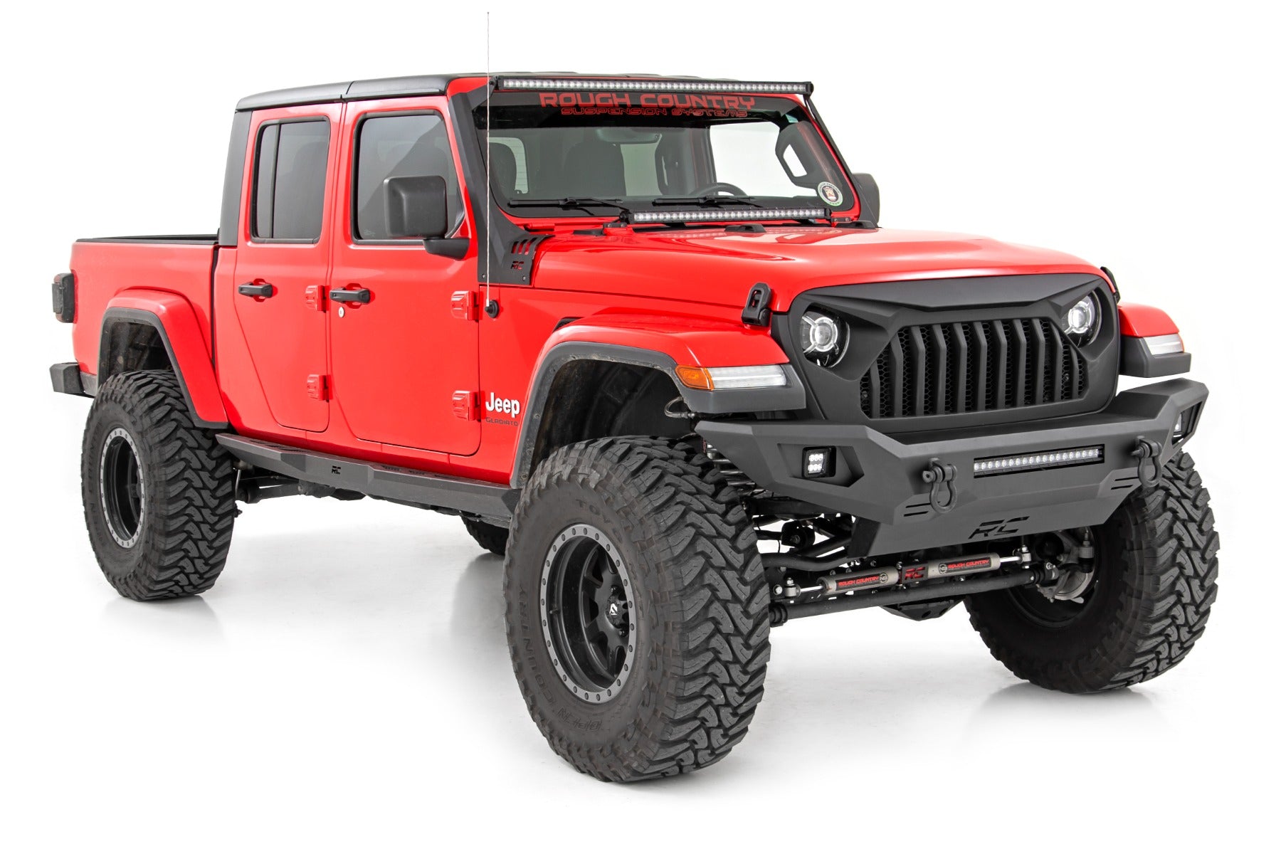 Rough Country | Front Bumpers | Front Bumper Skid Plate 20-Up Jeep Gladiator JT/18-22 Wrangler JL Rough Country | 10635