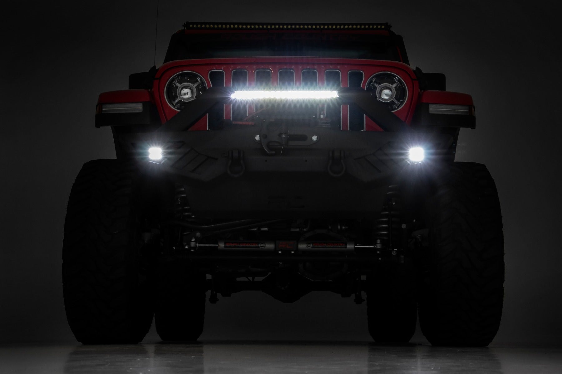 Rough Country | Front Bumpers | Jeep Full Width Off-Road Front Bumper For JK,JL, Gladiator JT Rough Country | 10645A
