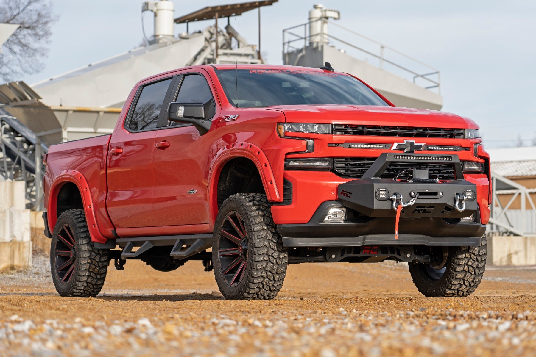 Rough Country | Winch Mounting Kits | Silverado 1500 EXO Winch Mount System For 19-Pres Chevrolet Silverado 1500 Rough Country | 10765