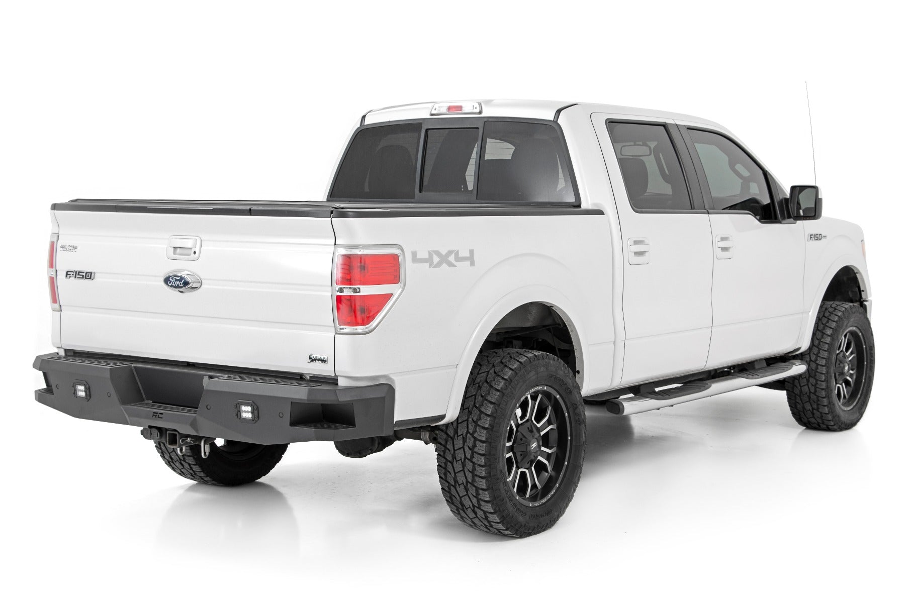Rough Country | Rear Bumpers | Ford Heavy-Duty Rear LED Bumper For 09-14 F-150 Rough Country | 10768