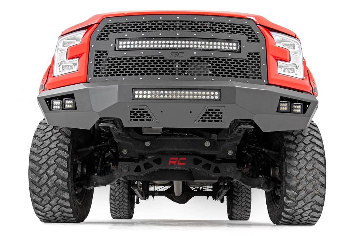 Rough Country | Front Bumpers | Ford Heavy-Duty Front LED Bumper 15-17 F-150 Rough Country | 10770