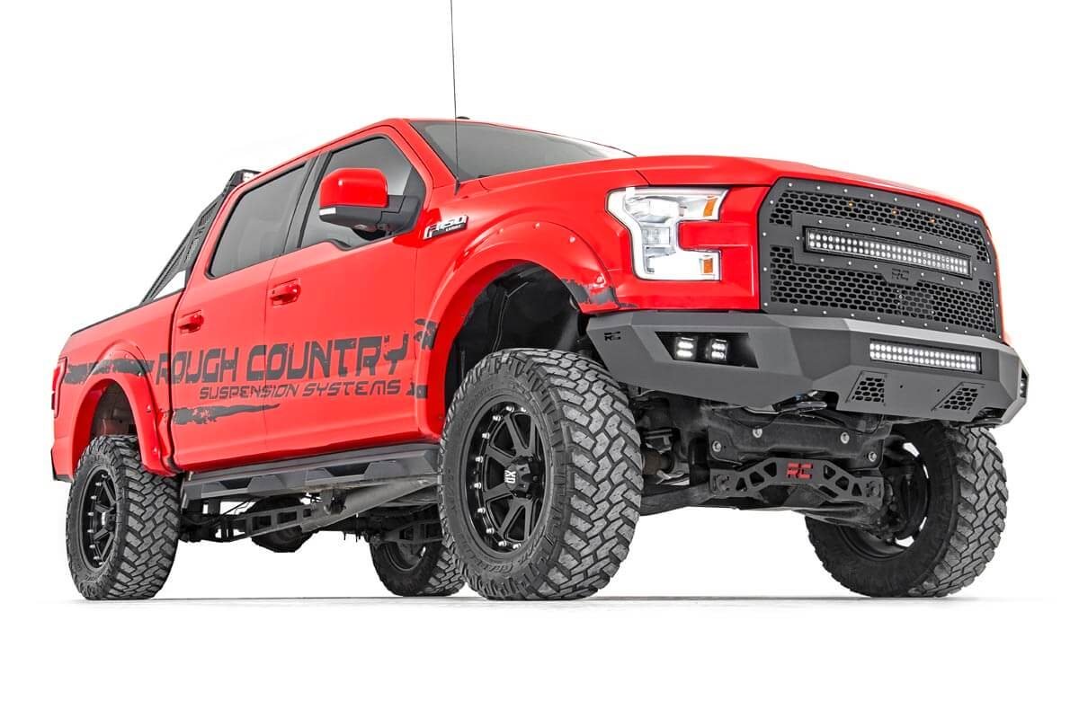 Rough Country | Front Bumpers | Ford Heavy-Duty Front LED Bumper 15-17 F-150 Rough Country | 10770