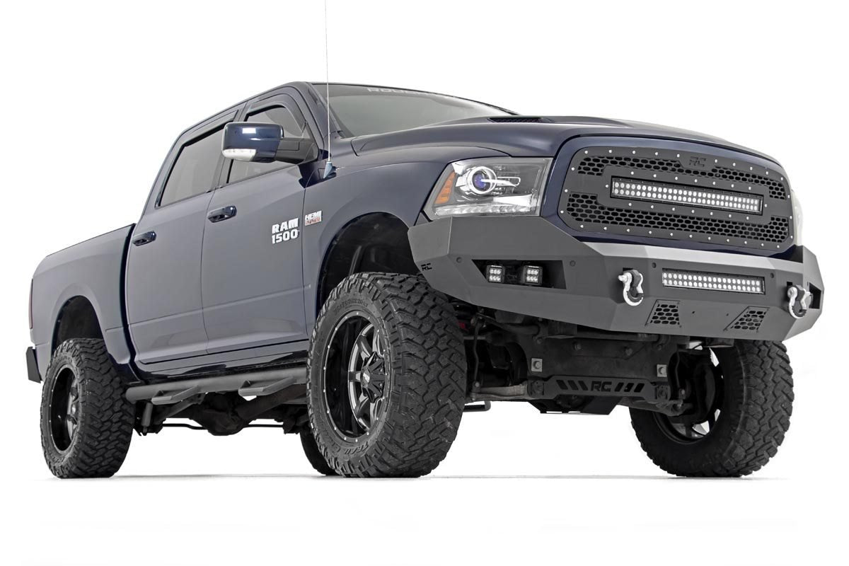 Rough Country | Front Bumpers | RAM Heavy-Duty Front LED Bumper 13-Up 1500 Rough Country | 10774