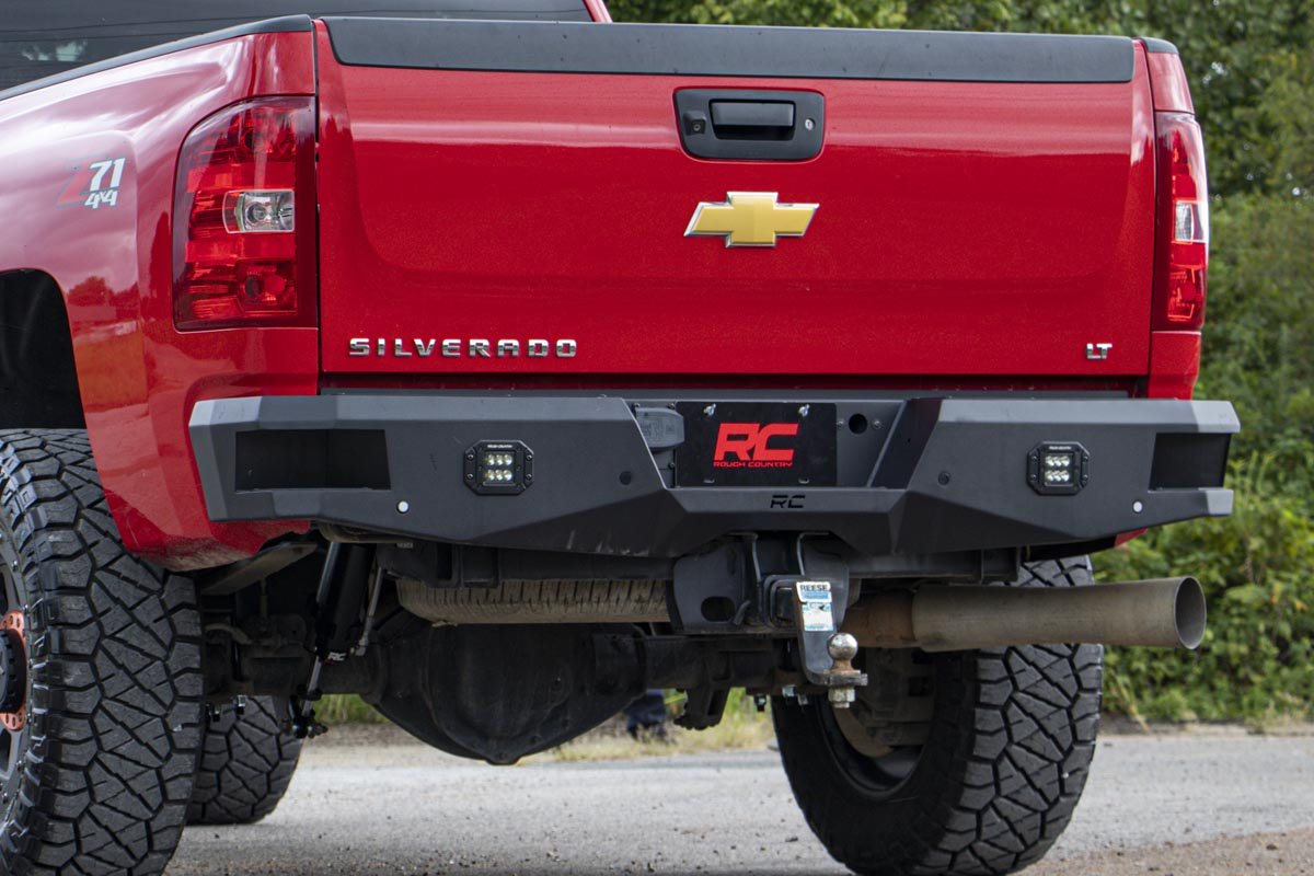Rough Country | Front Bumpers | Heavy-Duty Rear LED Bumper 11-19 2500/3500 Rough Country | 10779
