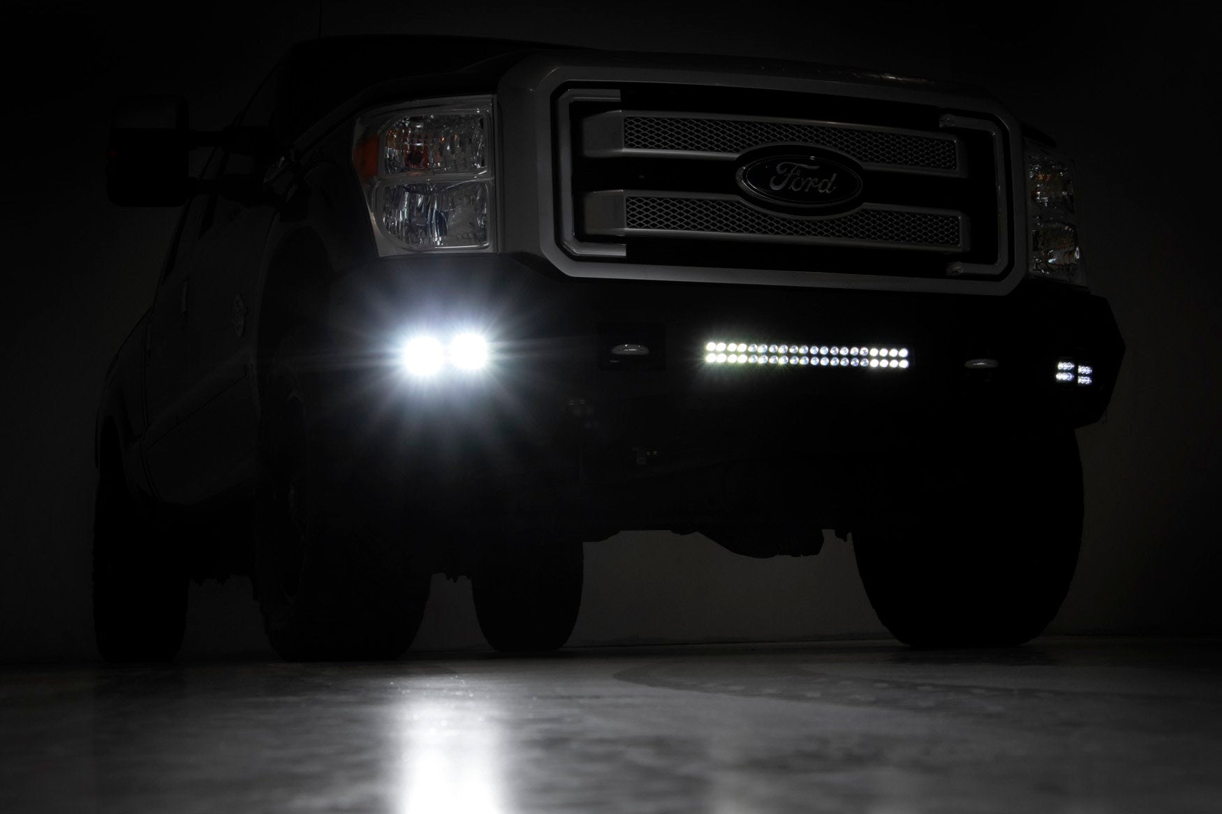 Rough Country | Front Bumpers | Ford Heavy-Duty Front LED Bumper 11-16 F-250/F-350 Rough Country | 10783
