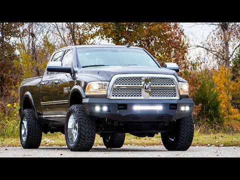 Rough Country | Front Bumpers | RAM Heavy-Duty Front LED Bumper 10-18 2500/3500 Rough Country | 10785