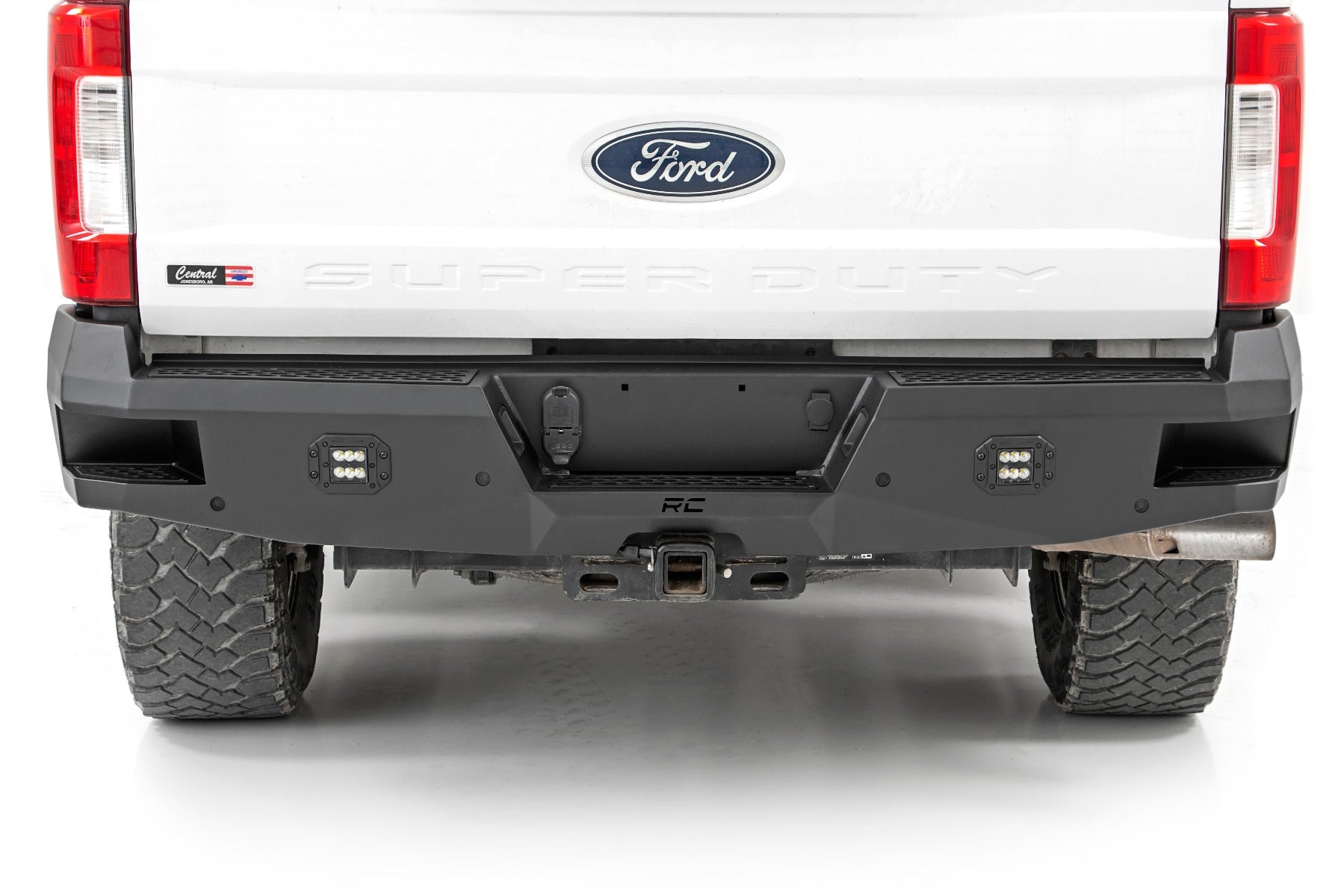 Rough Country | Rear Bumpers | Ford Heavy-Duty Rear LED Bumper 17-20 F-250/F-350 Rough Country | 10788