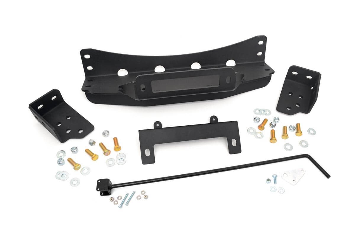 Hidden Winch Mounting Plate 07-13 Silverado/Sierra Silverado/Sierra 1500 Rough Country