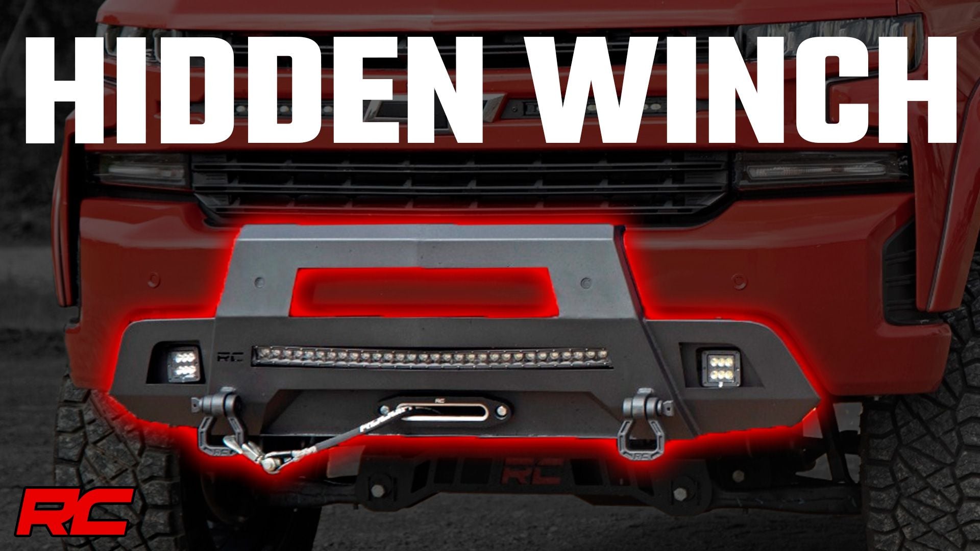 Rough Country | Front Winch Bumpers | Hidden Winch Bumper 19-22 Chevy Silverado 1500 2WD/4WD Rough Country | 10805