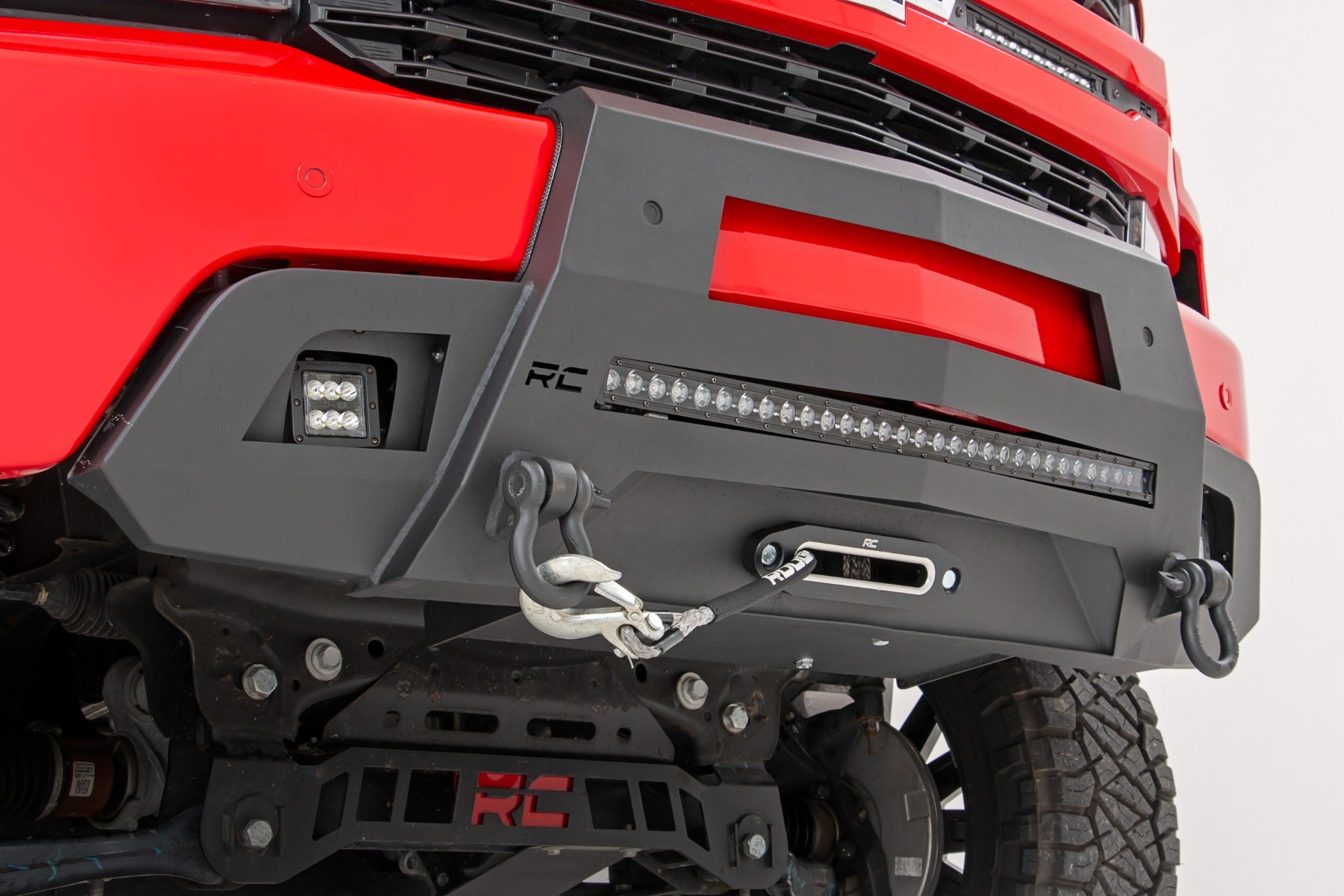 Rough Country | Front Winch Bumpers | Hidden Winch Bumper 19-22 Chevy Silverado 1500 2WD/4WD Rough Country | 10805