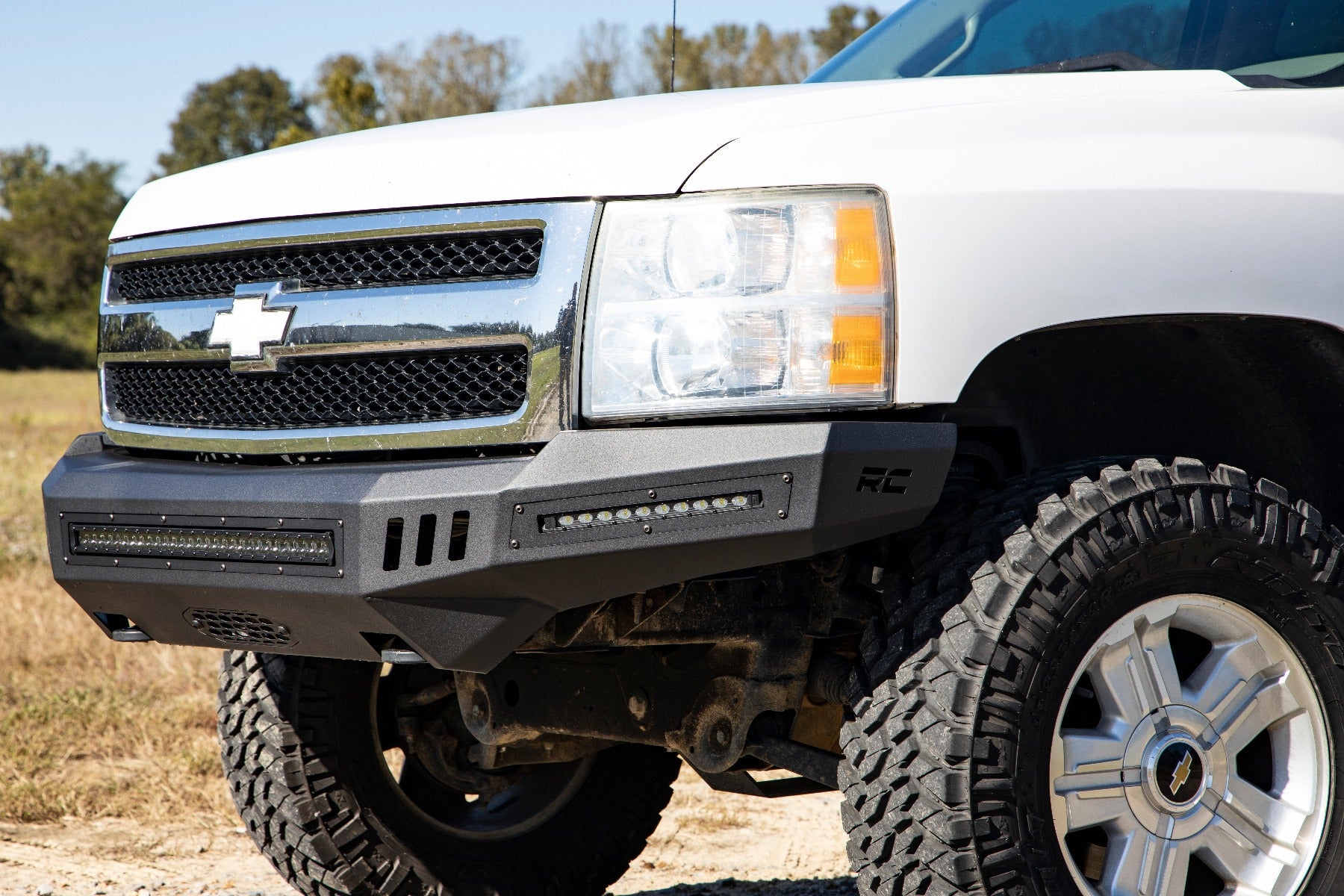 Rough Country | Front Bumpers | DIY Front Prerunner Bumper 07-13 Chevrolet Silverado 1500 2WD/4WD Rough Country | 10910