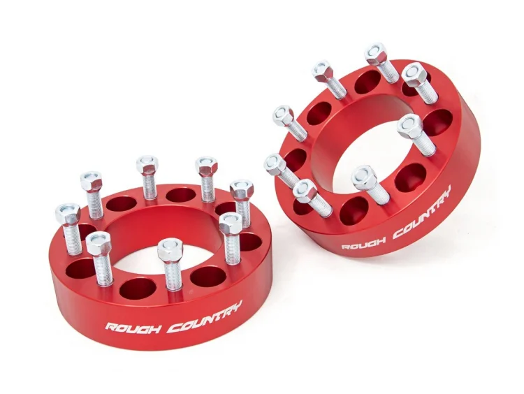 2 Inch Wheel Spacers Pair 94-11 4WD Dodge Ram 2500 94-11 4WD Dodge Ram 3500 Rough Country
