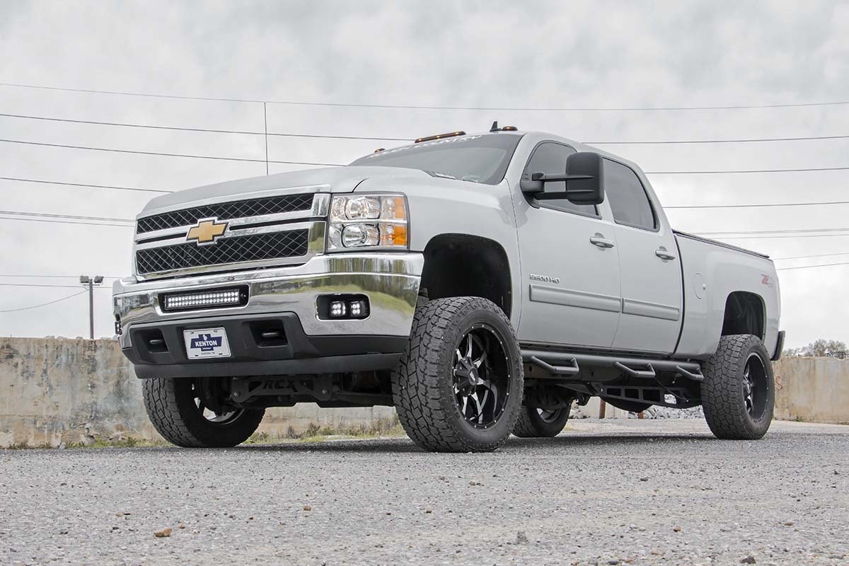 Rough Country | Suspension Traction Bar | Traction Bar Kit 11-19 Silverado/Sierra 2500/3500HD 4WD Rough Country | 11001