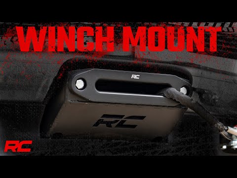 Rough Country | Winch Mount Plate | GM Hidden Winch Mounting Plate 88-98 1500 Pickup and 95-99 Tahoe Rough Country | 11008