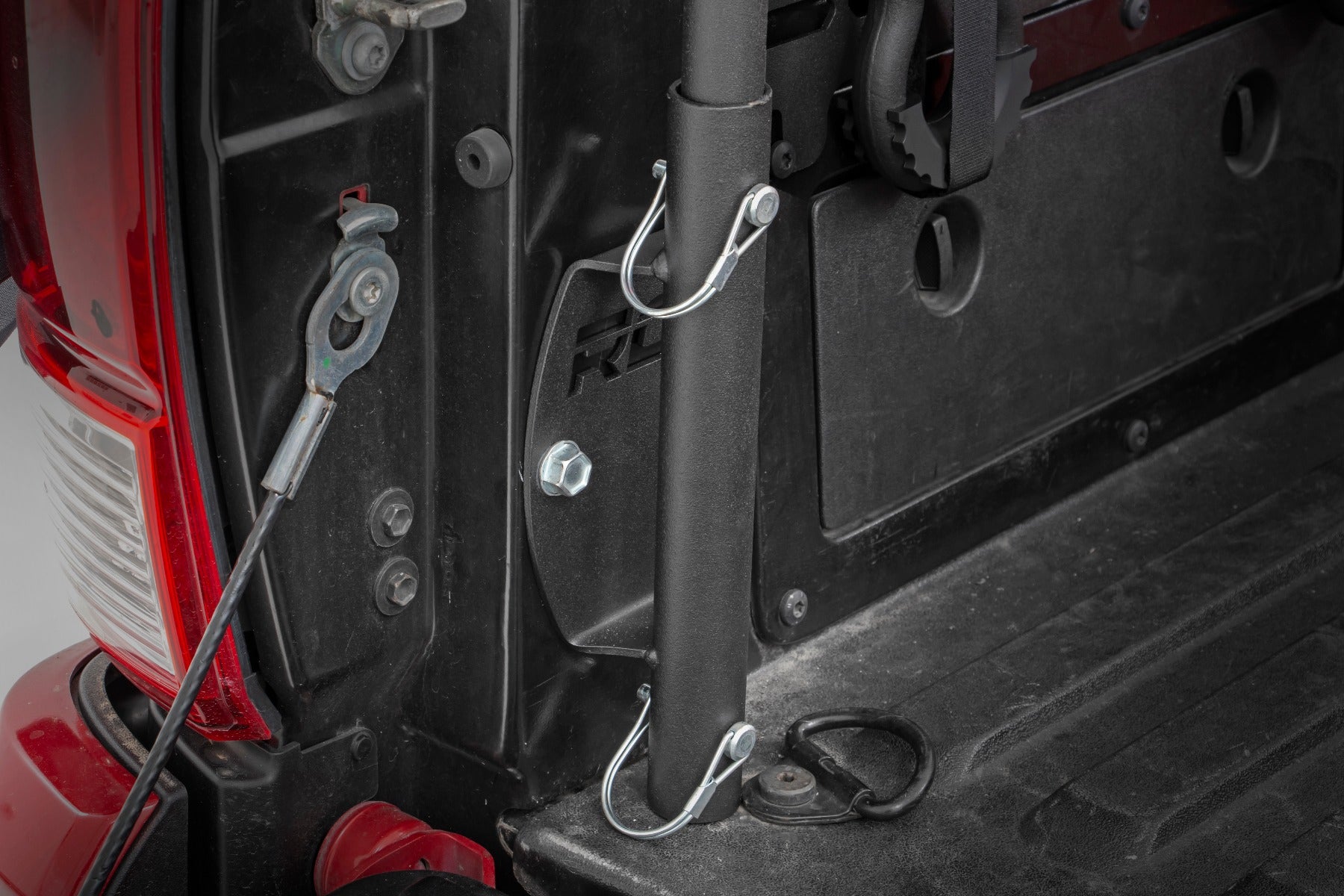 Rough Country | Flag Pole Mount | Flag Pole Holder for Bed Rail Rough Country | 117501