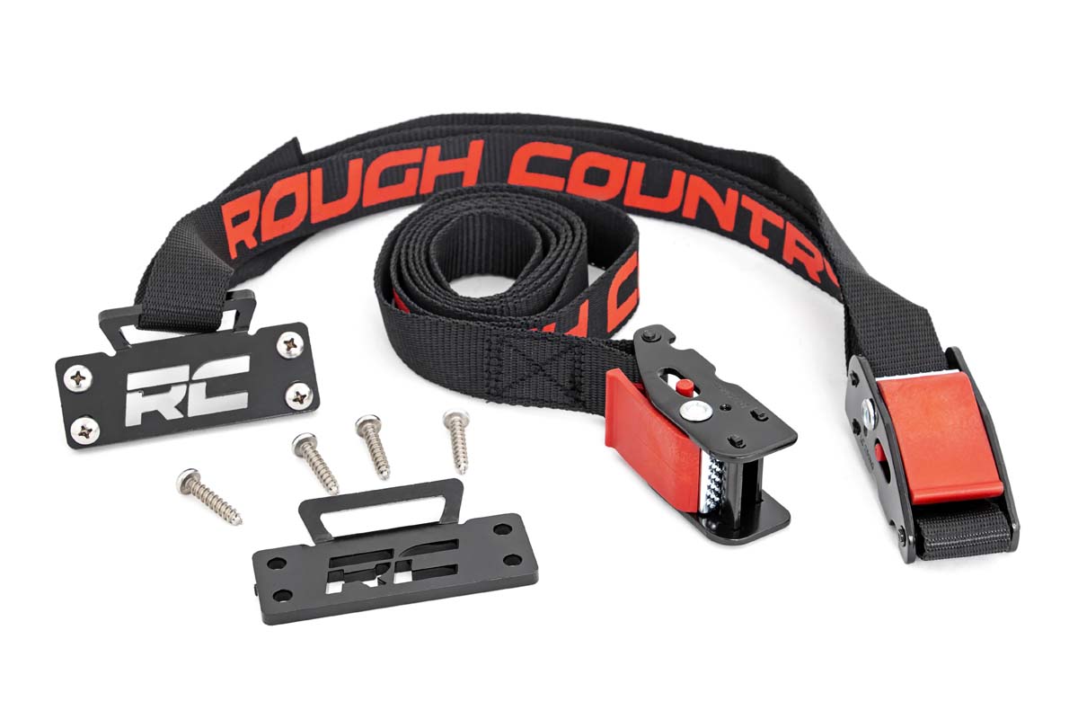 Rough Country | Ratchet Tie Down Strap | UTV Cooler Tie-Down Kit Rough Country | 117710