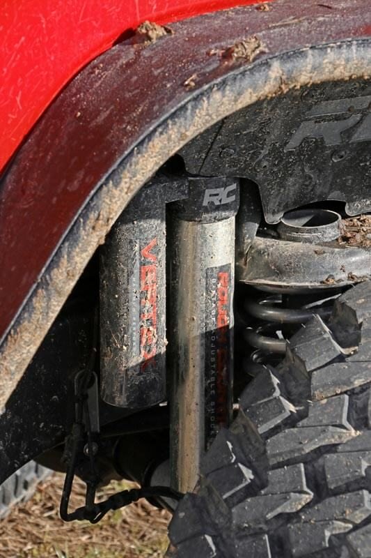 Rough Country | Fender Liner | Jeep Front Inner Fenders Vertex Shocks 07-18 Wrangler JK Rough Country | 1195V