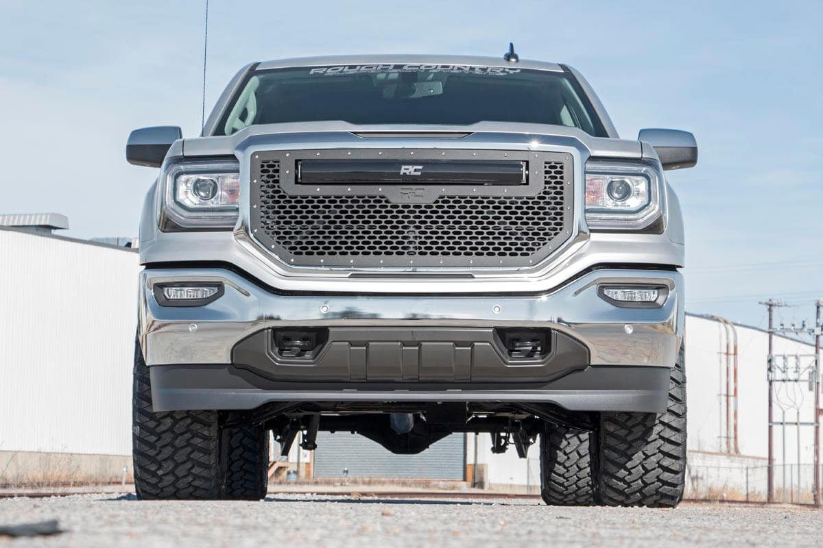 Rough Country | Lift Kits | 3.5 Inch GM Suspension Lift Knuckle Kit Vertex (14-18 1500 PU 4WD Cast Steel) Rough Country | 12450