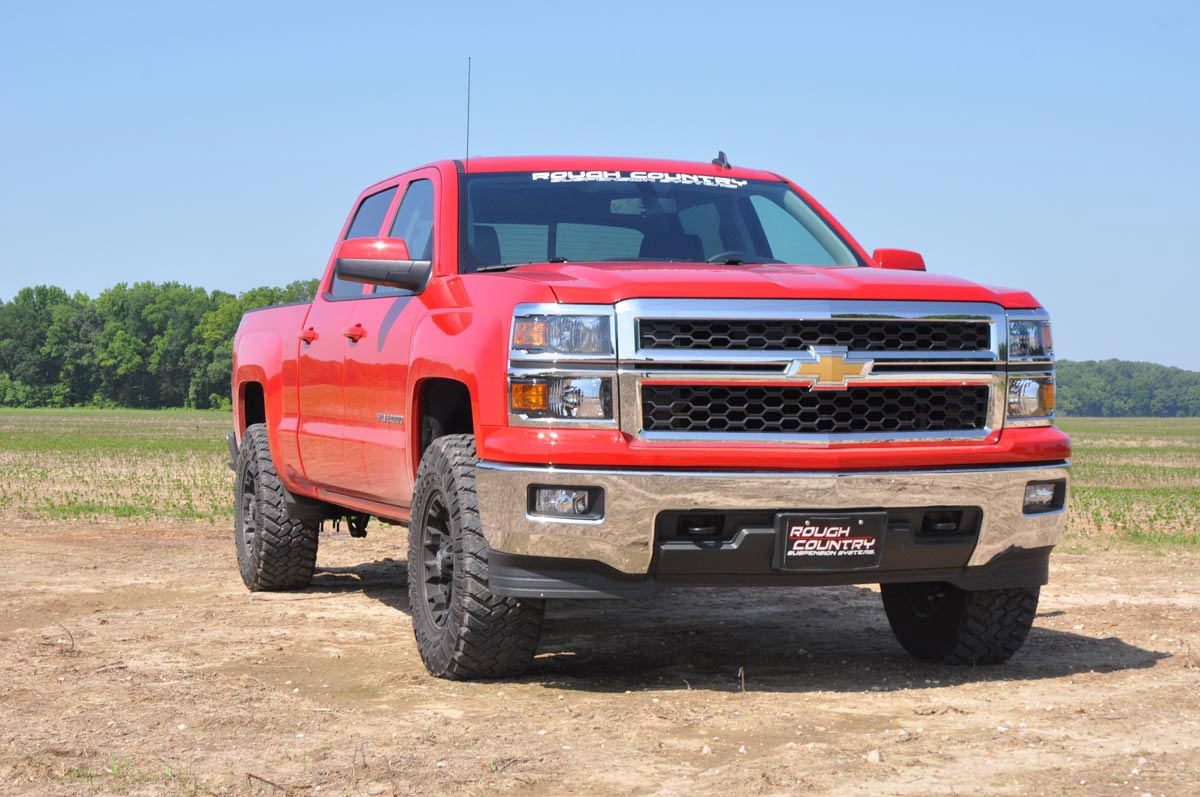 Rough Country | Lift Kits | 2.5 Inch GM Leveling Lift Kit w/Vertex Struts (07-18 1500 PU) Rough Country | 1320V