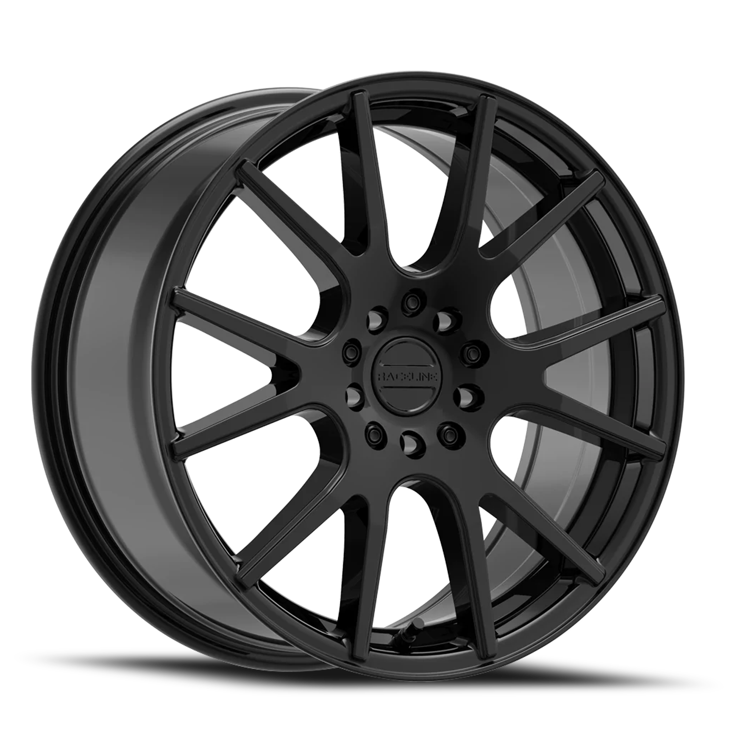 RACELINE | Aluminum Wheels | Aluminum Wheels 18x8 Intake 147B Black 40 Offset 5 on 100/5 on 114.3 Bolt Pattern 72.62 Bore Raceline | 147B-88089+40