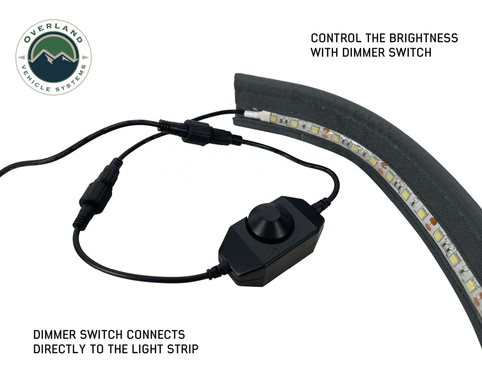 OVS | Roof Top Tent | Flexible 47" Flexible LED Light with Dimmer and Adaptor for Roof Top Tent and Awning | 18009908