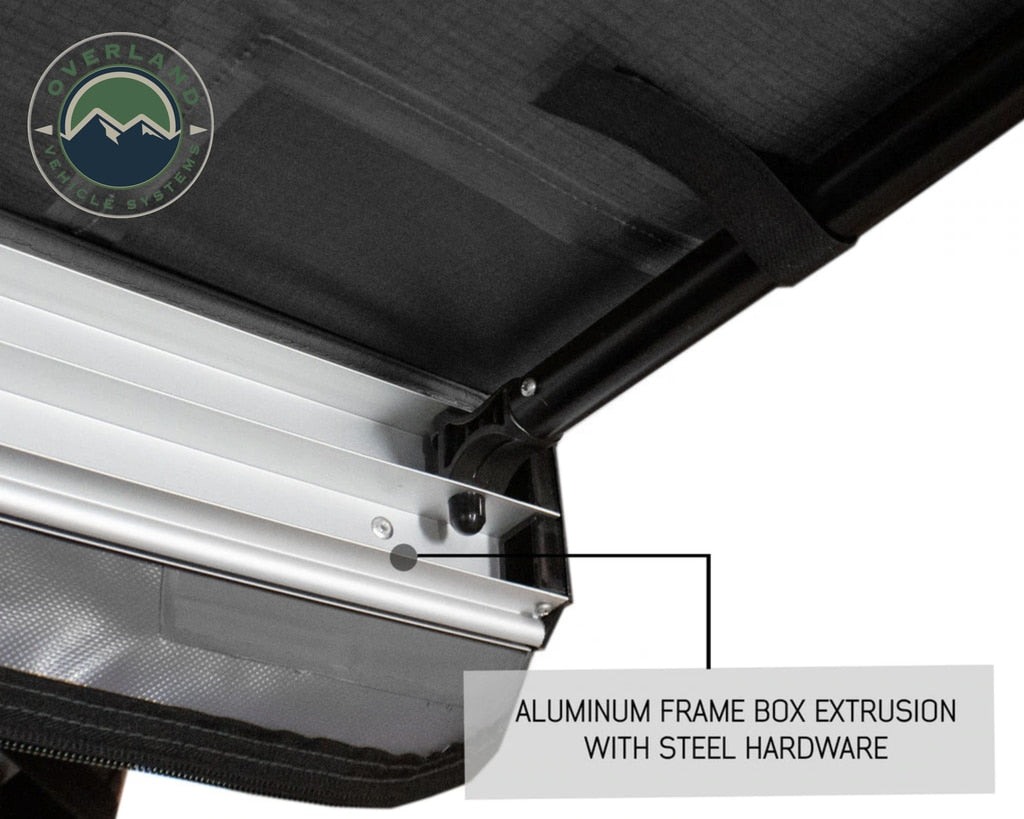 OVS | Portable Awning | Nomadic Awning 2.0 - 6.5' with Black Cover Overland Vehicle Systems | 18049909