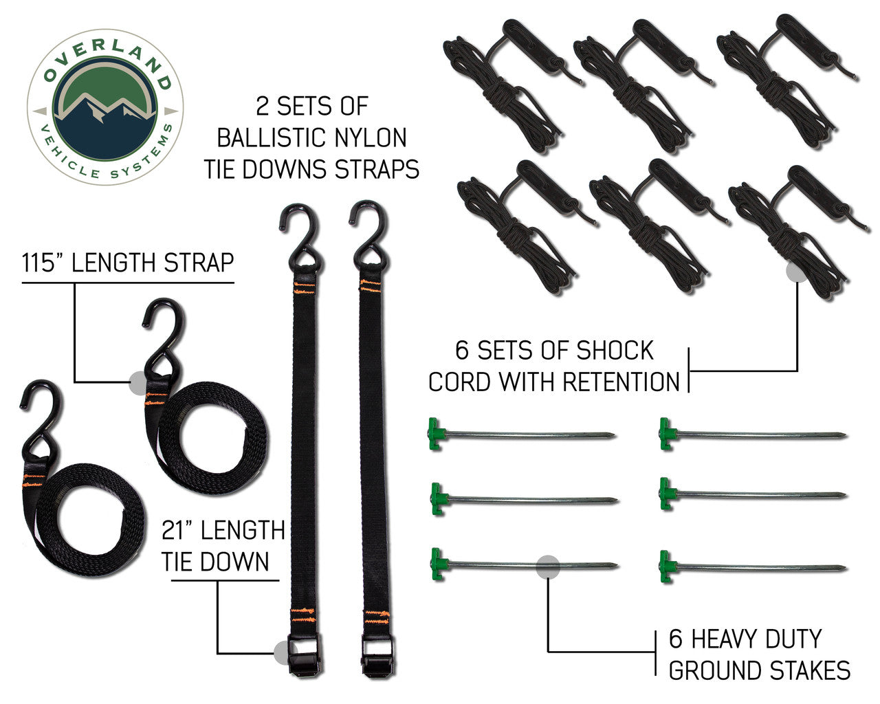 OVS | Roof Top Tent | HD Nomadic 270 Awning or 180 Awning Bracket Kit | 18169909