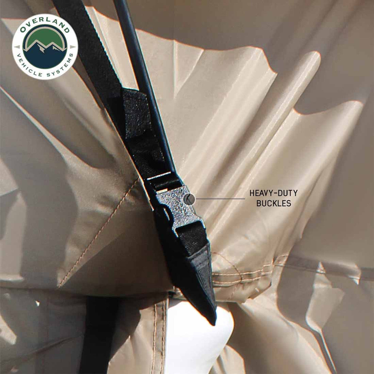 OVS | Tent | LD TACT - Bed Tent Full Size 6.5 Foot, Tan Body and Green Rainfly Overland Vehicle Systems | 18252542