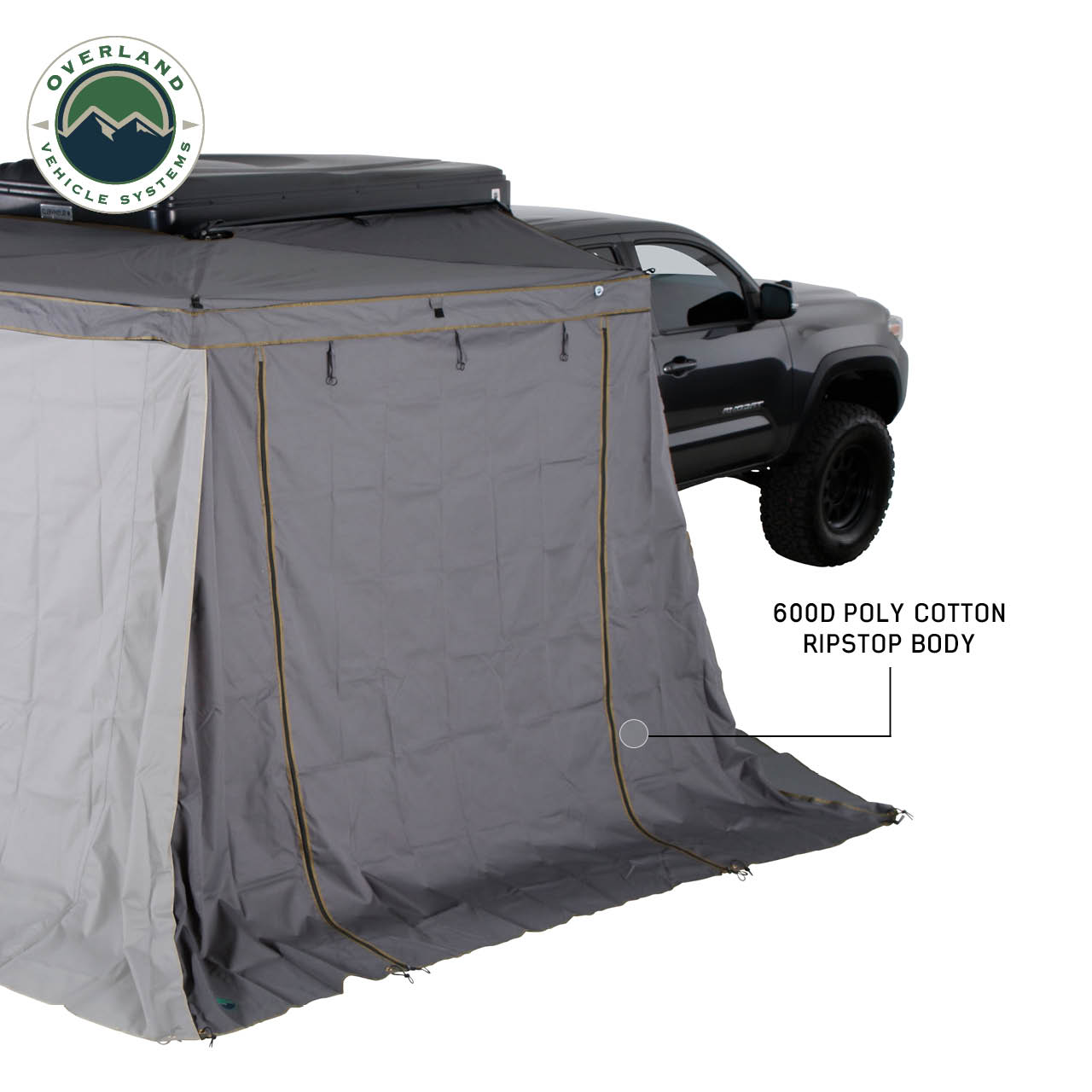 OVS |  | Nomadic Passenger Side Walls 1 & 2 270 LTE Awning Wall Kit Overland Vehicle Systems | 18349909