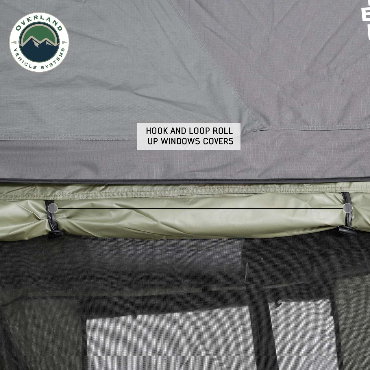 OVS | Tent Annex Room | HD Nomadic 3 Roof Top Tent Annex Green Base With Black Floor & Travel Cover | 18539936