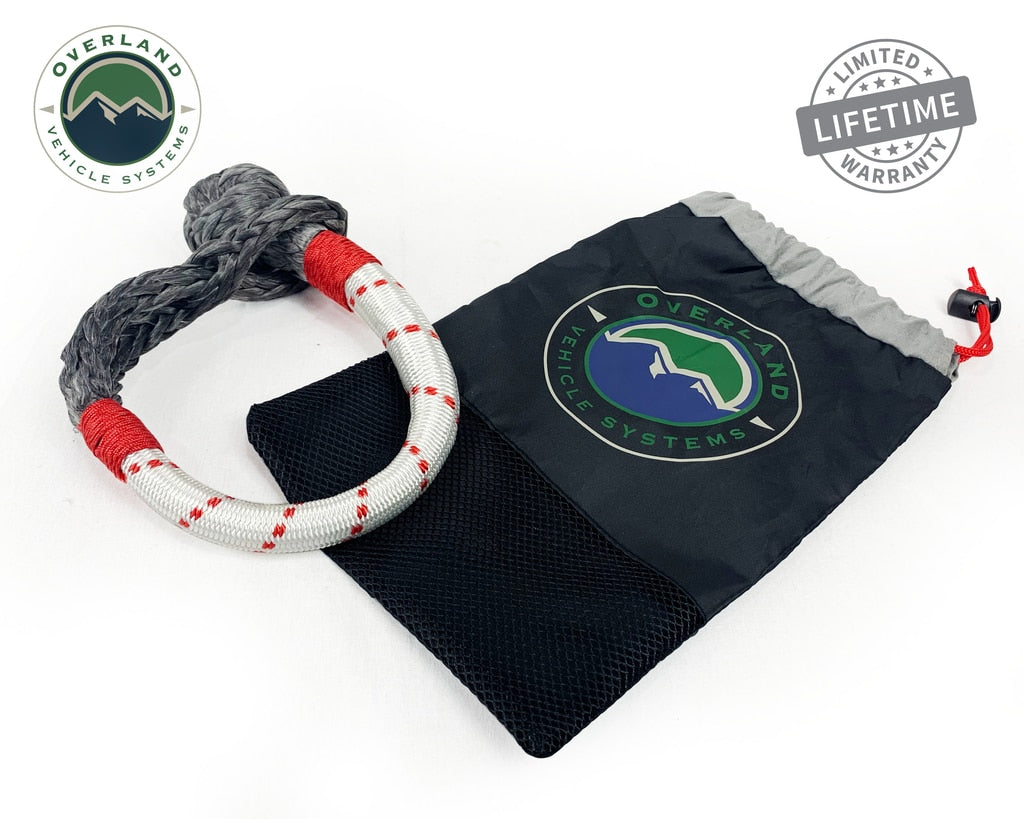 OVS | Soft Shackle | Combo Kit Soft Shackle 7/16" 41,000 lb. and Recovery Ring 4.0" 41,000 lb. | 19-4716