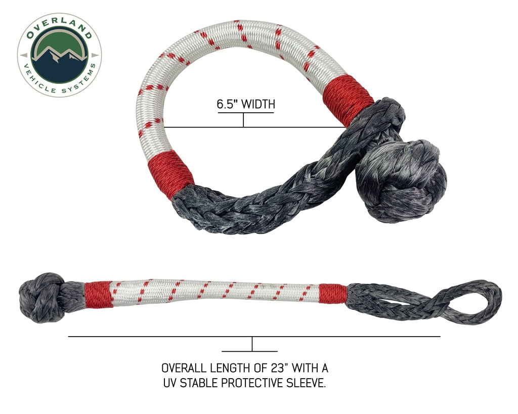 OVS | Soft Shackle | Combo Kit Soft Shackle 7/16" 41,000 lb. and Recovery Ring 4.0" 41,000 lb. | 19-4716